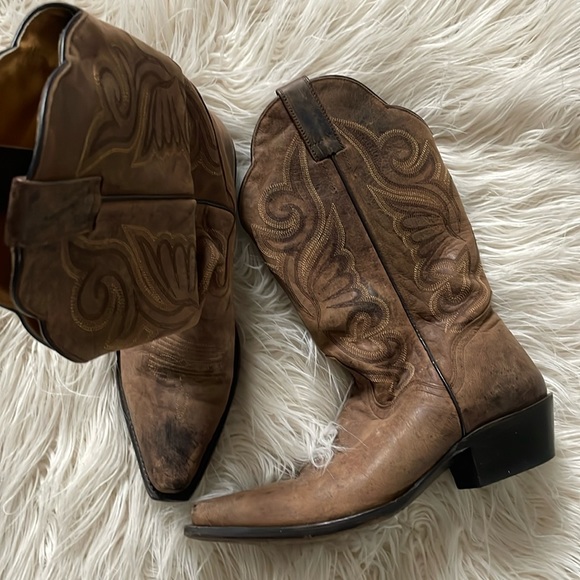 J.B Dillon Western Cowboy Boots Sz 9B - Picture 1 of 5